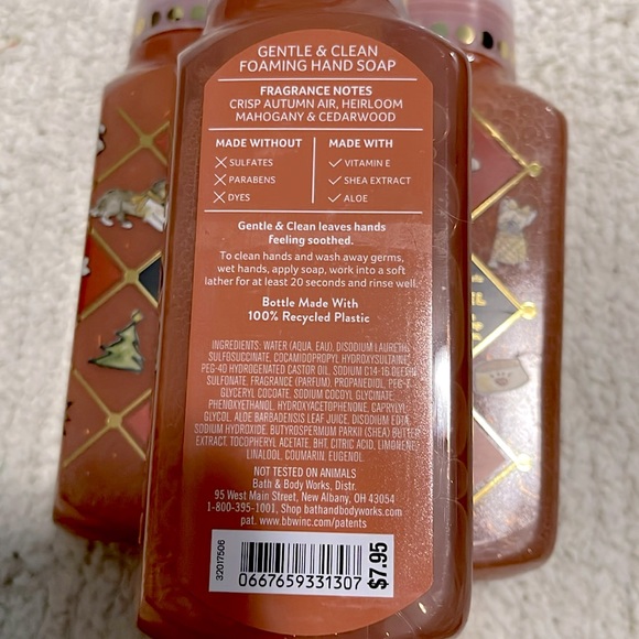 NEW- Bath & Body Works. Flannel Foam Soap - Picture 3 of 3